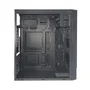 Gabinete Empresarial Pcfort Wall T470, Mid Tower, ATX, Preto
