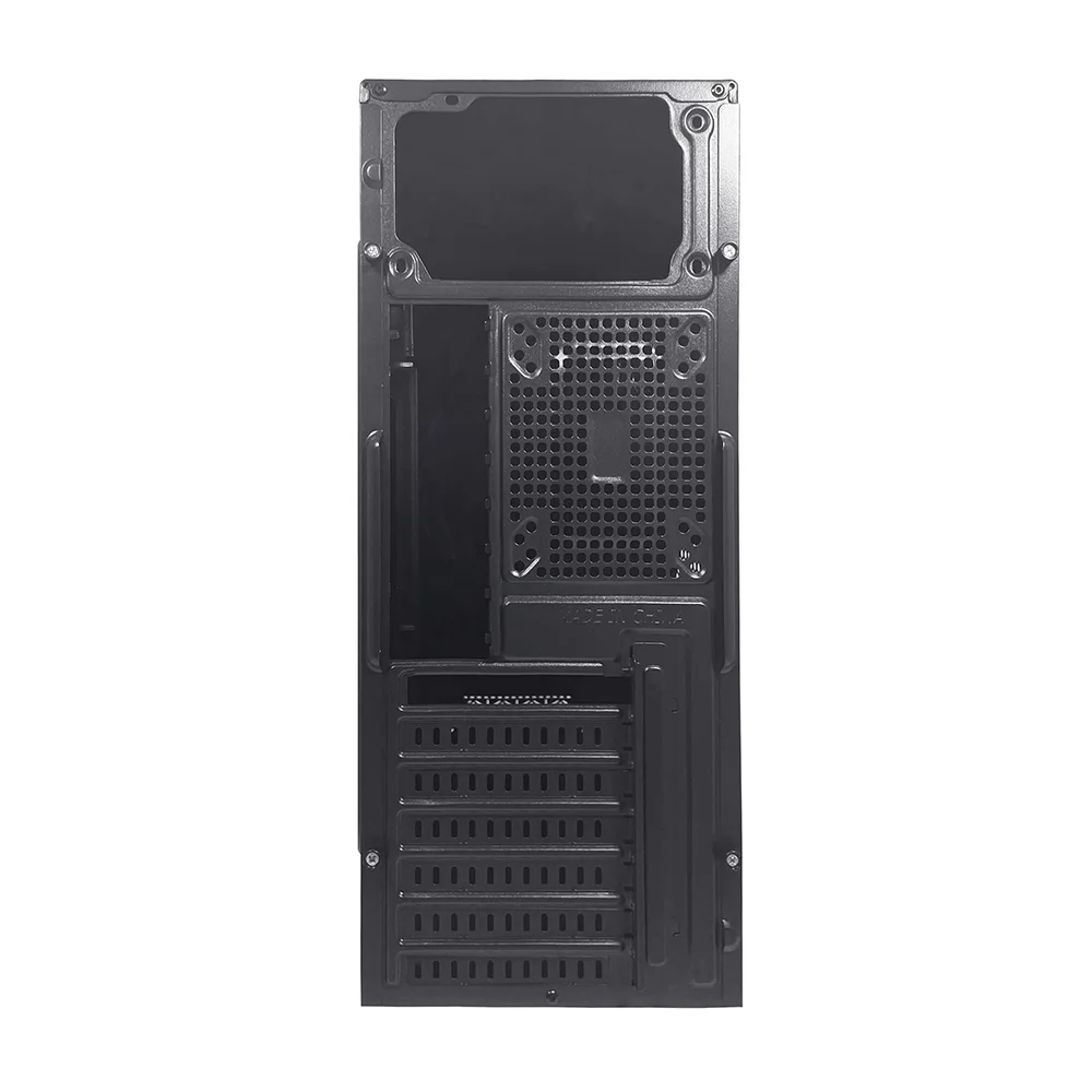 Gabinete Empresarial Pcfort Wall T470, Mid Tower, ATX, Preto Gabinete Empresarial Pcfort Wall T470, Mid Tower, ATX, Preto