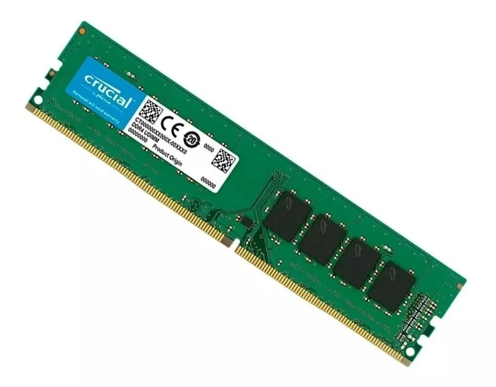 Crucial 8GB DDR4 2133MHz メモリ ×4 Memória Crucial 8GB 2133mhz DDR4 12v KaBuM