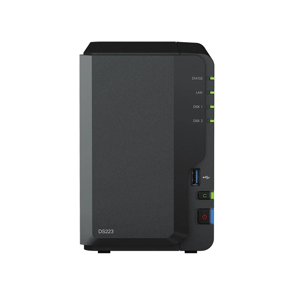 Storage Nas Synology Ds223 2GB DDR4 1xRJ45 KaBuM