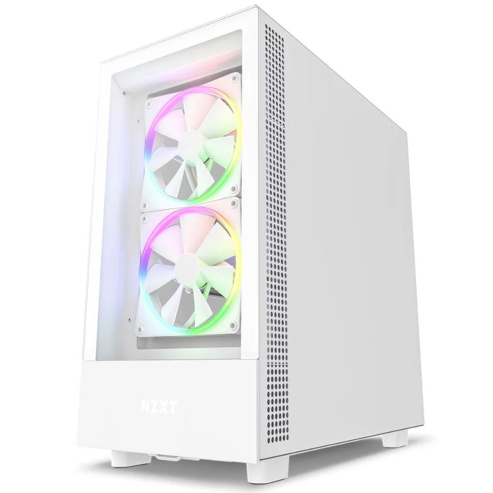Gabinete Gamer Nzxt Elite, Mid Tower, RGB, Sem Fonte, Branco Gabinete Gamer Nzxt Elite, Mid Tower, RGB, Sem Fonte, Branco