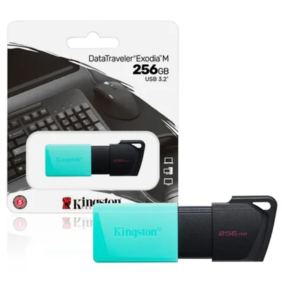Pen Drive Kingston Datatraveler Exodia M 256GB