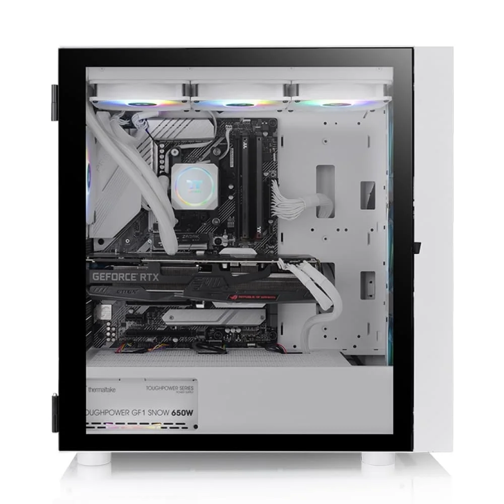 Gabinete Thermaltake Tt H570 Tg Snow, Mid-tower 3argb, 120mm - Ca-1t9-00m6wn-01 Gabinete Thermaltake Tt H570 Tg Snow, Mid-tower 3argb, 120mm - Ca-1t9-00m6wn-01