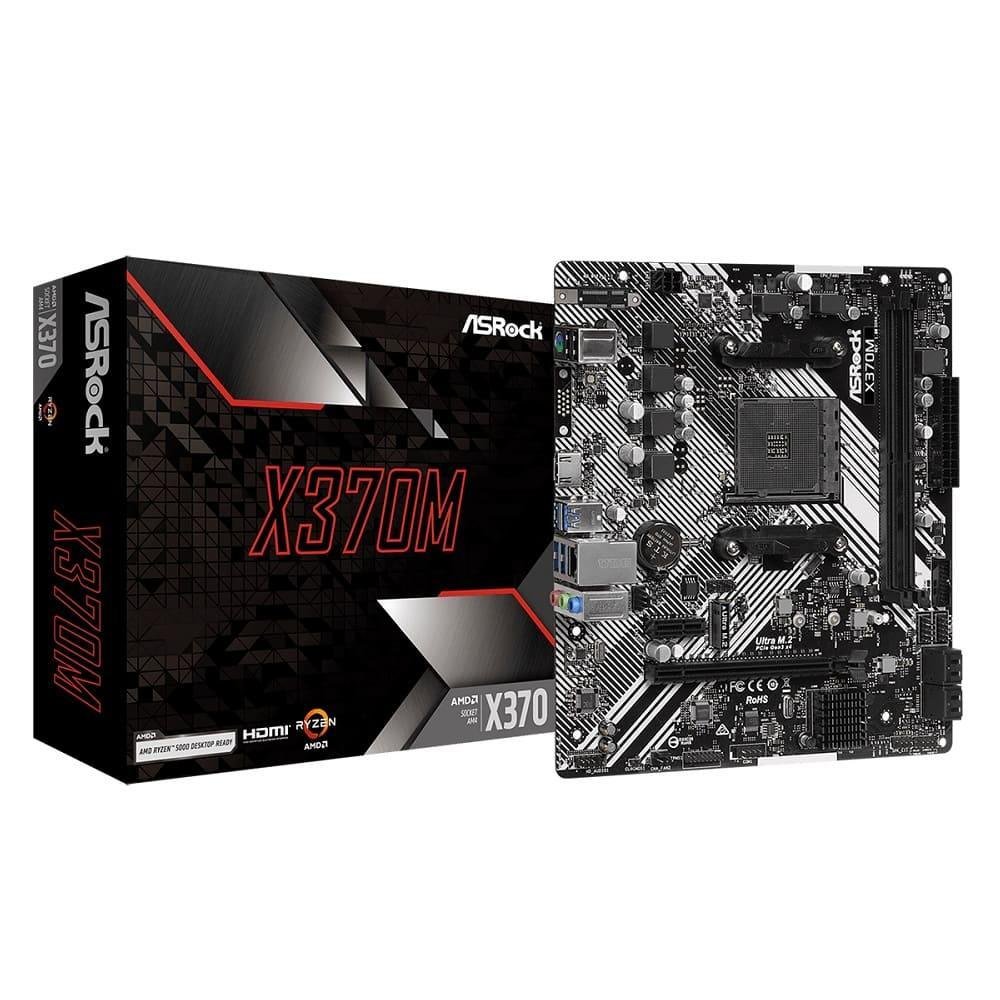 Placa Me AsRock X370M mATX KaBuM