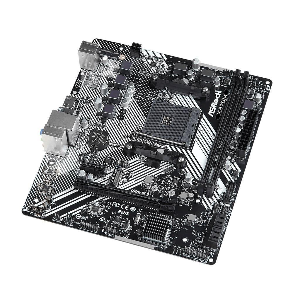 Placa Me AsRock X370M mATX KaBuM