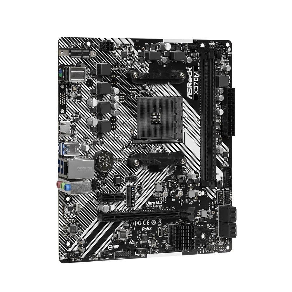 Placa Me AsRock X370M mATX KaBuM