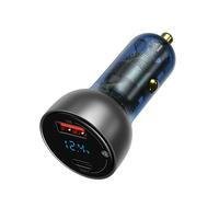 Carregador De Carro USB Tipo-C Baseus, Ix65 - Ocre Claro