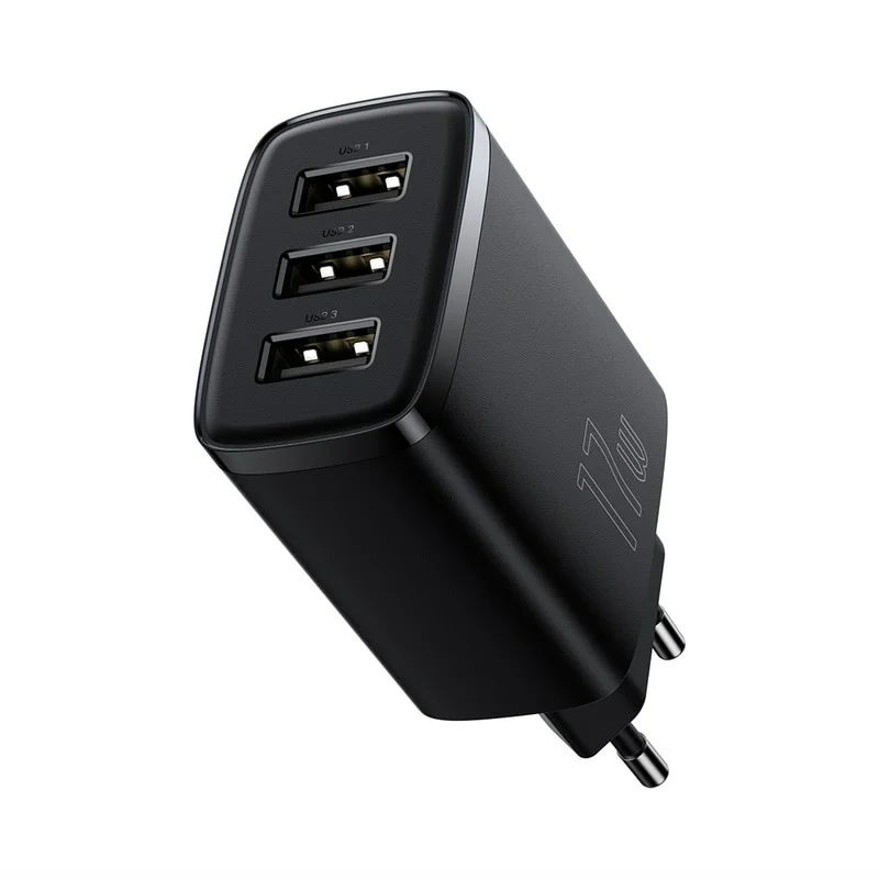 Carregador Portátil Baseus USB - Preto