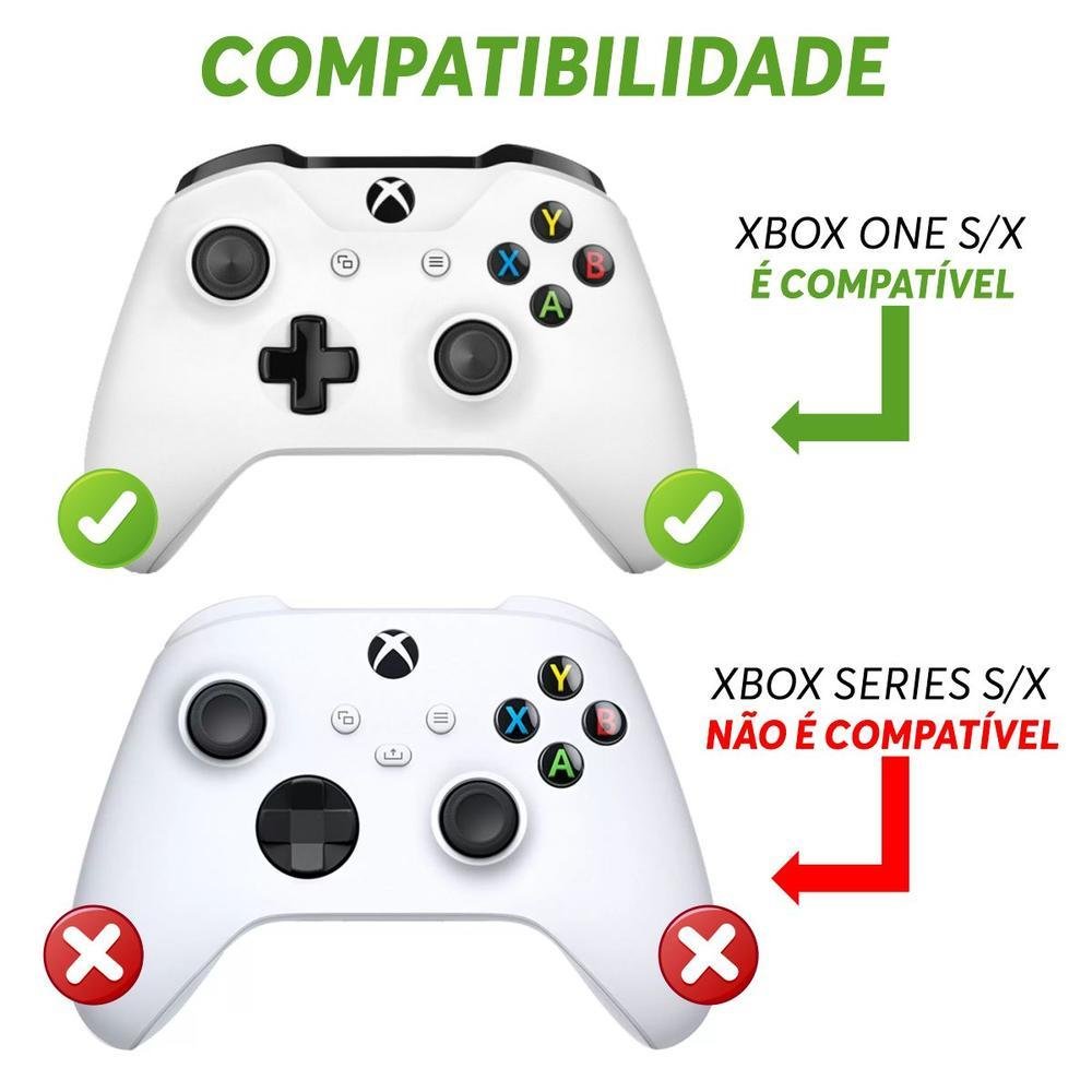 Capa Capinha Case Skin Para Controle De Xbox One S X - Vermelho