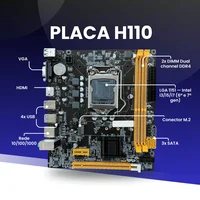 Kit Placa Me H110 Processador I7 7700 KaBuM