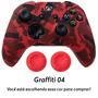 Capa Chroma Tech Case Skin Para Controle Joystick De Xbox One S X, Cor: Graffiti 04