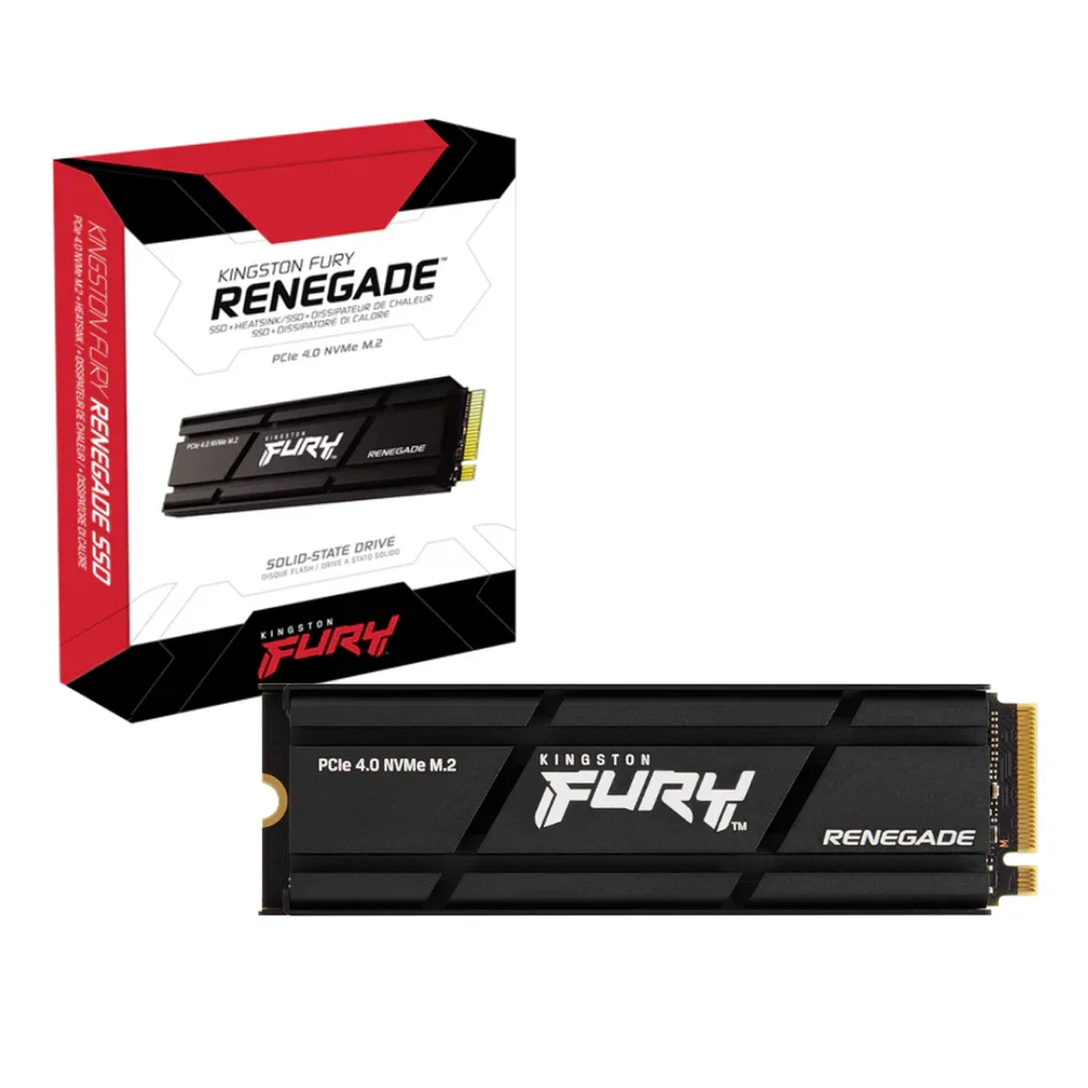 HD SSD M2 Kingston Fury Renegade KaBuM