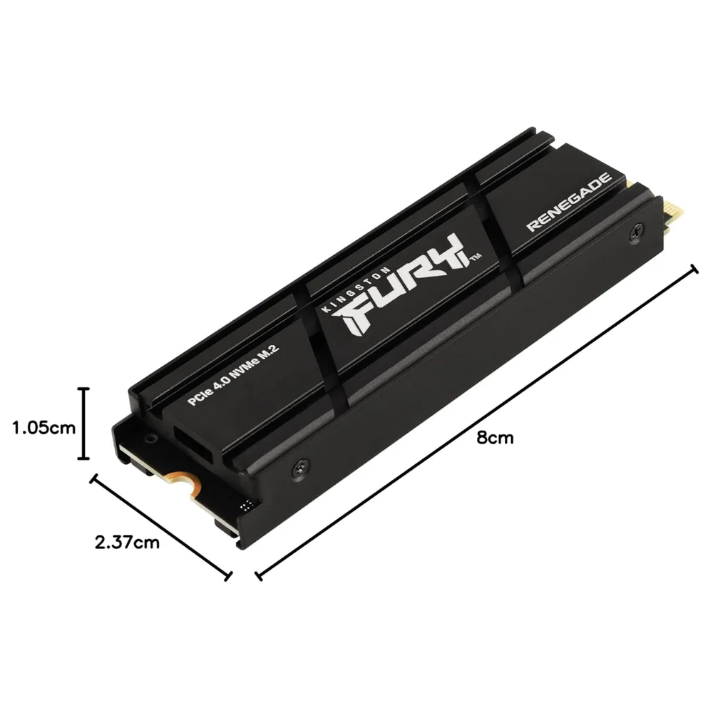HD SSD M.2 Kingston Fury Renegade, 2TB, Pci-e 4.0x4, Dissipador - Sfyrdk/2000g 5815 HD SSD M.2 Kingston Fury Renegade, 2TB, Pci-e 4.0x4, Dissipador - Sfyrdk/2000g 5815