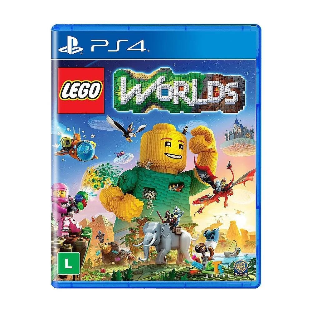 Jogo Lego Worlds PS4 KaBuM