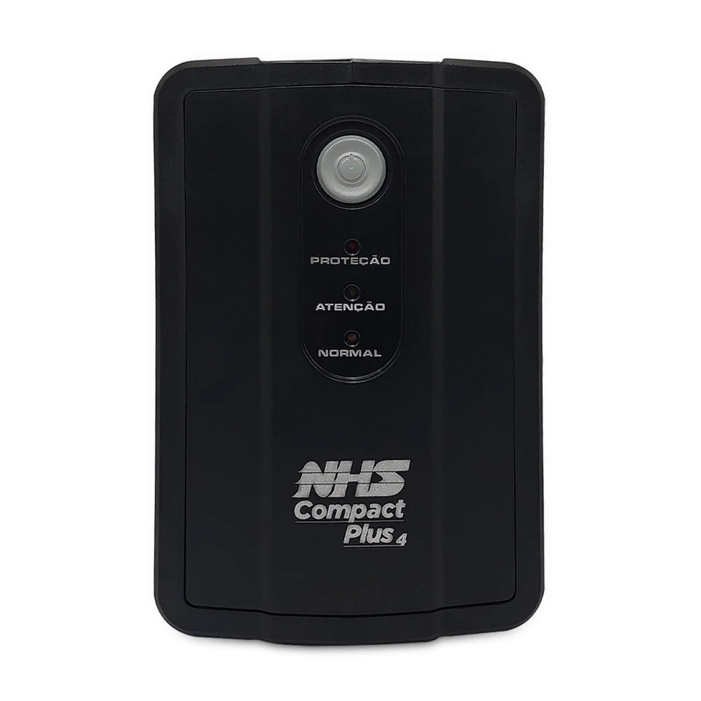 Nobreak Nhs Compact Plus 4, 1500VA, Entrada Bivolt e Saída 120V, Conf. 220V, 2 Baterias, 7Ah Eng USB - 90.D1.B01503 Nobreak Nhs Compact Plus 4, 1500VA, Entrada Bivolt e Saída 120V, Conf. 220V, 2 Baterias, 7Ah Eng USB - 90.D1.B01503