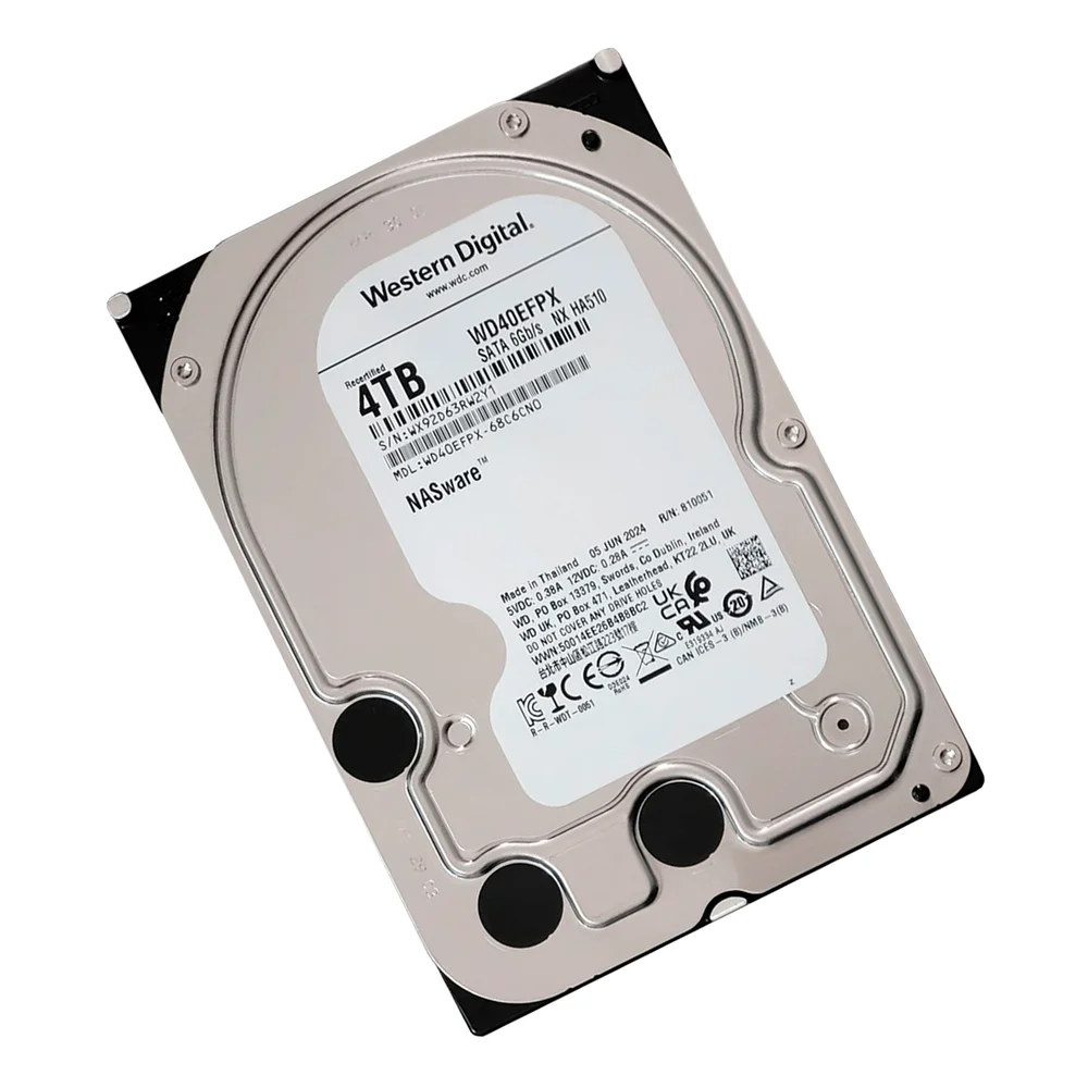 HD Interno WD 4TB Red Plus NAS 35 Wd40efpx KaBuM