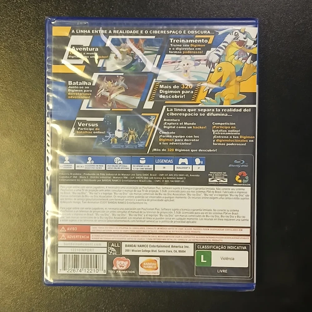 Jogo Digimon Story: Cyber Sleuth - Hacker's Memory - PS4 Jogo Digimon Story: Cyber Sleuth - Hacker's Memory - PS4