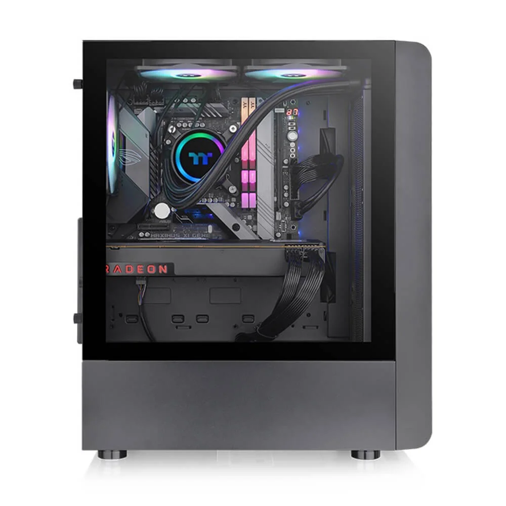 Gabinete Gamer Tt S200 TG, Mid Tower, Com Fonte 650W, ARGB, Preto - Ca-3x2-65m1wz-00 Gabinete Gamer Tt S200 TG, Mid Tower, Com Fonte 650W, ARGB, Preto - Ca-3x2-65m1wz-00