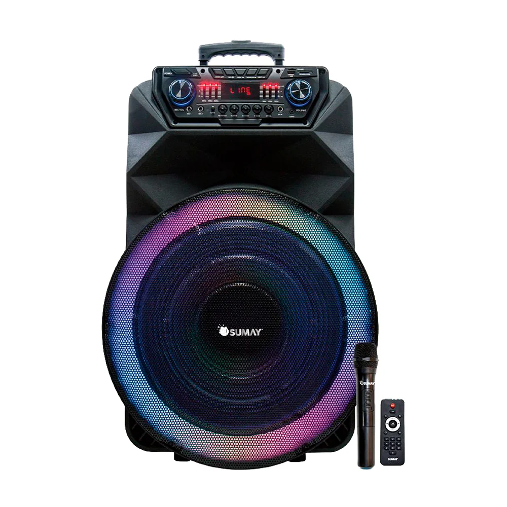 Caixa De Som Amplificada Thunder Bolt Bluetooth
