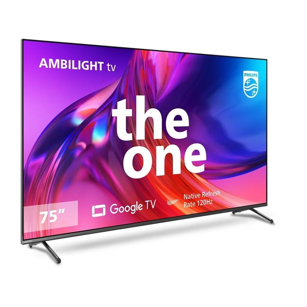 Smart Tv 75 Polegadas Philips LED 4K UHD, 4 HDMI, 2 USB, Wi-Fi, 120Hz, Ambilight - 75pug8808/78 Smart Tv 75 Polegadas Philips LED 4K UHD, 4 HDMI, 2 USB, Wi-Fi, 120Hz, Ambilight - 75pug8808/78