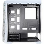 Gabinete Gamer K-mex Trooper W1b1, Lateral Em Acrílico + 3 Coolers E Fita LED RGB - Branco