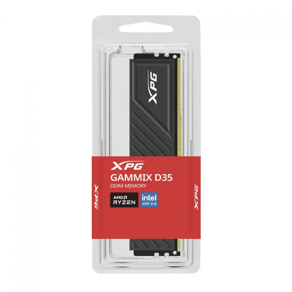 Memória Xpg Spectrix D35, 16GB, 1x16GB, 3200mhz, DDR4, Preto Memória Xpg Spectrix D35, 16GB, 1x16GB, 3200mhz, DDR4, Preto
