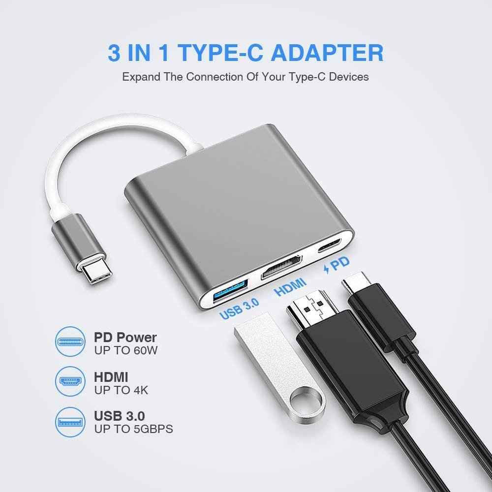 ADAPTADOR USB C 3.1 PARA HDMI