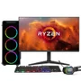 PC Gamer Completo Amd Ryzen 7 5700g, Gráficos Radeon Vega 8, 16gb Ddr4, SSD 512gb, Fonte 500w, Monitor 21.5" 75hz, 3green Force - 3f-016