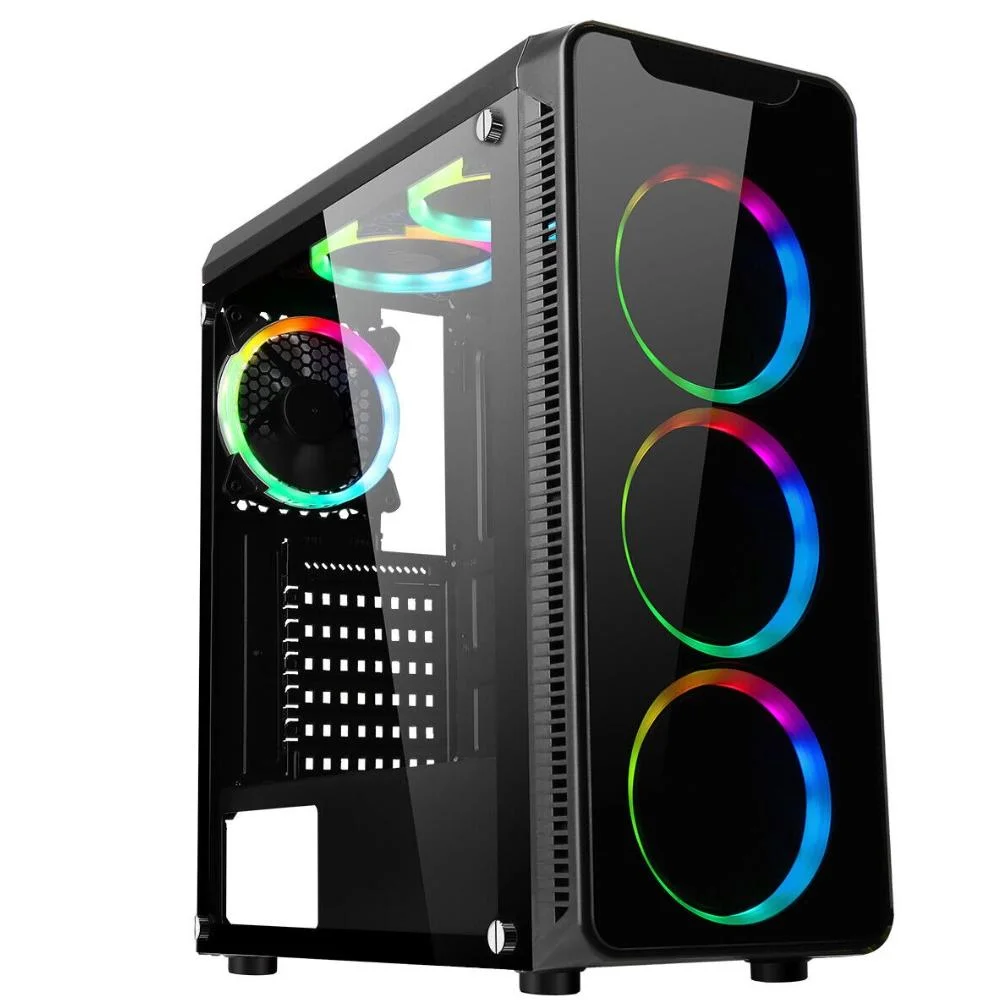 PC Gamer Completo Amd Ryzen 7 5700g, Gráficos Radeon Vega 8, 16gb Ddr4, SSD 512gb, Fonte 500w, Monitor 21.5" 75hz, 3green Force - 3f-016 PC Gamer Completo Amd Ryzen 7 5700g, Gráficos Radeon Vega 8, 16gb Ddr4, SSD 512gb, Fonte 500w, Monitor 21.5" 75hz, 3green Force - 3f-016