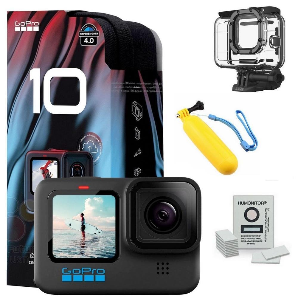 Câmera GoPro 10 Cx Estanque Basto Flutuante KaBuM