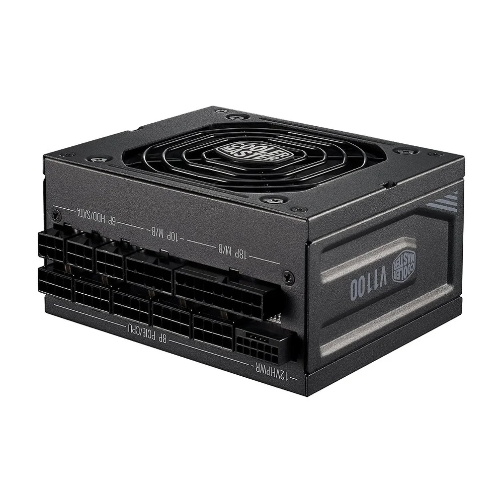 Fonte Cooler Master V1100 Platinum Sfx, Full-modular, 80 Plus Platinum, Com Suporte Pcie 5.0 - 1100w Fonte Cooler Master V1100 Platinum Sfx, Full-modular, 80 Plus Platinum, Com Suporte Pcie 5.0 - 1100w