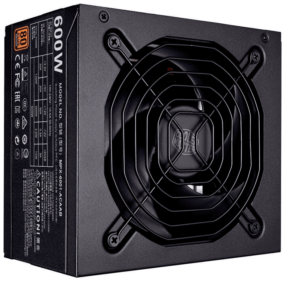 Fonte Para PC Cooler Master 600w KaBuM
