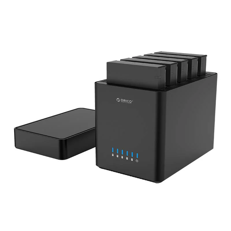 ORICO DS500U3-JP-BK-BP HDDエンクロージャー② Storage HD Orico 5 Baias Magnéticas KaBuM