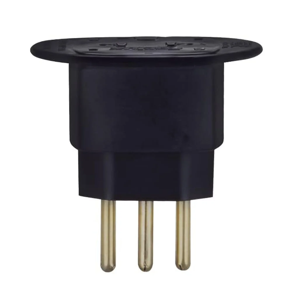 Adaptador Tomada MD9 2P+T, Padrão NBR14136, Daneva - Preto