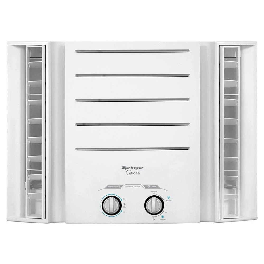 Ar Condicionado Springer Midea Mecânico, de Janela, 10.000 BTU/h, Branco, 220V, Frio - QCK105BB Ar Condicionado Springer Midea Mecânico, de Janela, 10.000 BTU/h, Branco, 220V, Frio - QCK105BB