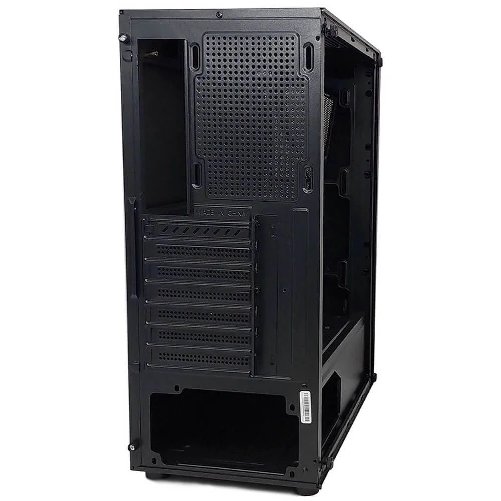Gabinete Gamer Duex, Vidro Temperado, M-ATX, ITX, 4 Fans, Preto - Dx305m-rgb-fan Gabinete Gamer Duex, Vidro Temperado, M-ATX, ITX, 4 Fans, Preto - Dx305m-rgb-fan