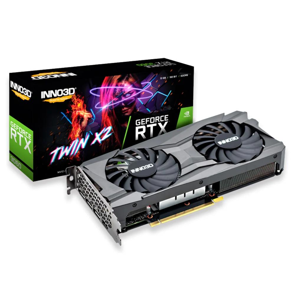 Inno3D GeForce RTX 3060 12GB 動作確認済み　美品 Placa De Vídeo Inno3d RTX 3060 12GB Twin X2 KaBuM