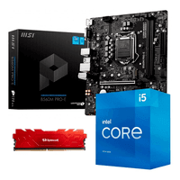 Kit Upgrade MSI I5 11400f 11ª Ger + Placa Mãe B560 Msi + Memória 16GB DDR4