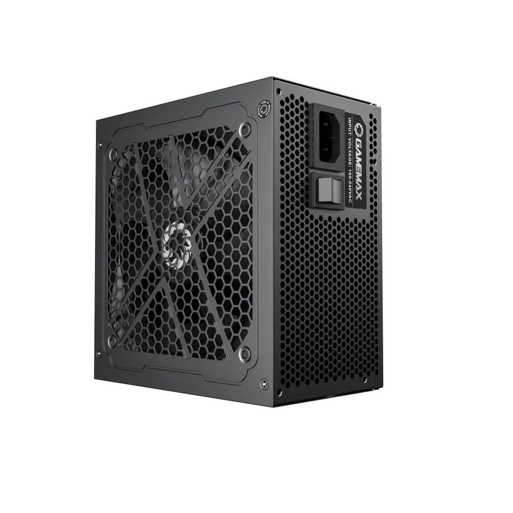 Fonte ATX Gamemax Gx750, 750W, 80 Plus Gold, Full Modular, Pfc Ativo, Black - Gx750mbkv1s7710br Fonte ATX Gamemax Gx750, 750W, 80 Plus Gold, Full Modular, Pfc Ativo, Black - Gx750mbkv1s7710br