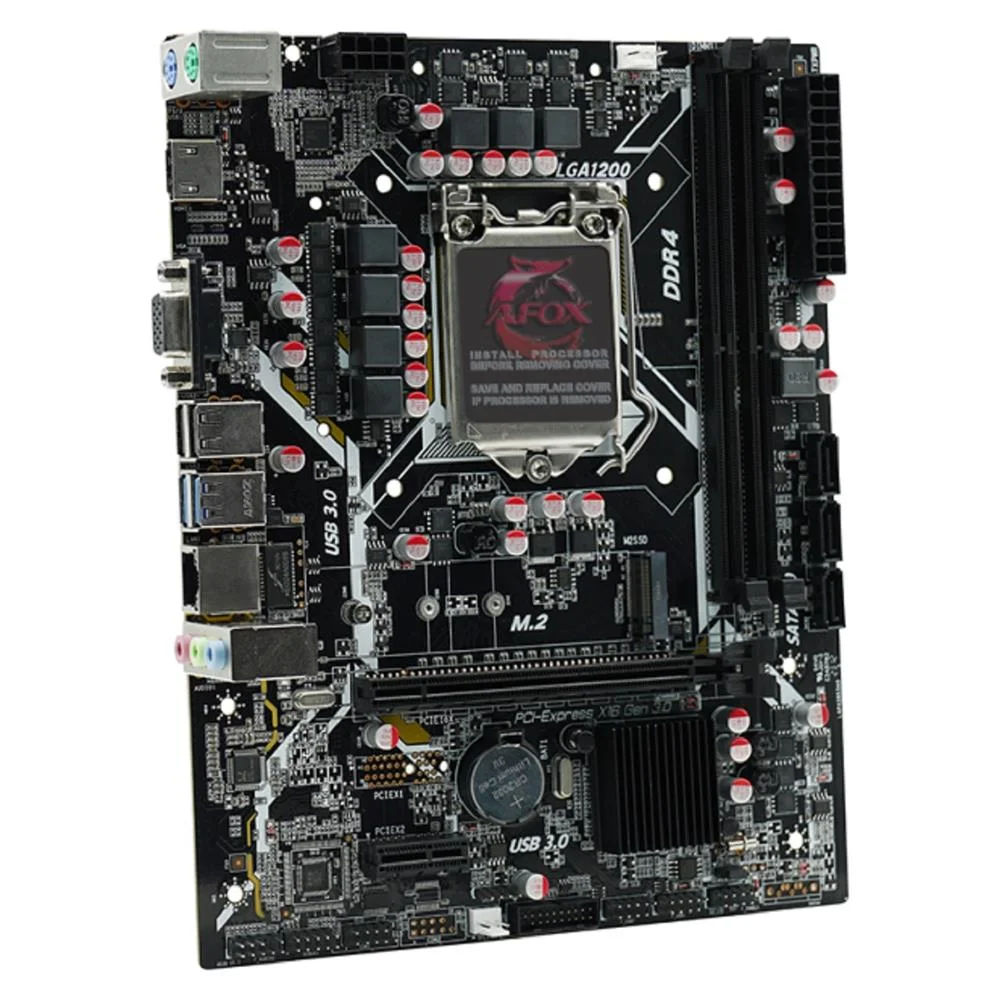 Placa Me Afox H510d4ma6v2 LGA1200 DDR4HDMI KaBuM