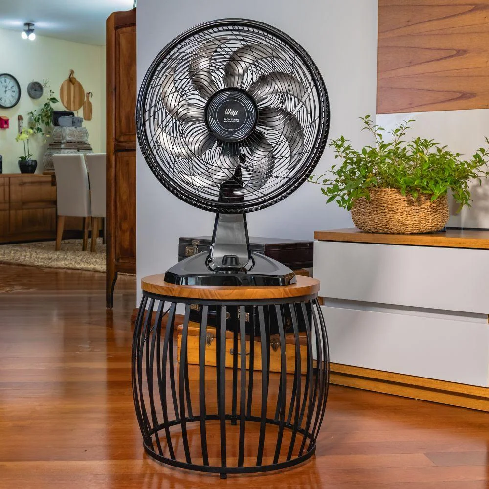 Ventilador 50 Cm 8 Pás Wap Flow Turbo Mesa E Parede 2 Em 1 127v Ventilador 50 Cm 8 Pás Wap Flow Turbo Mesa E Parede 2 Em 1 127v