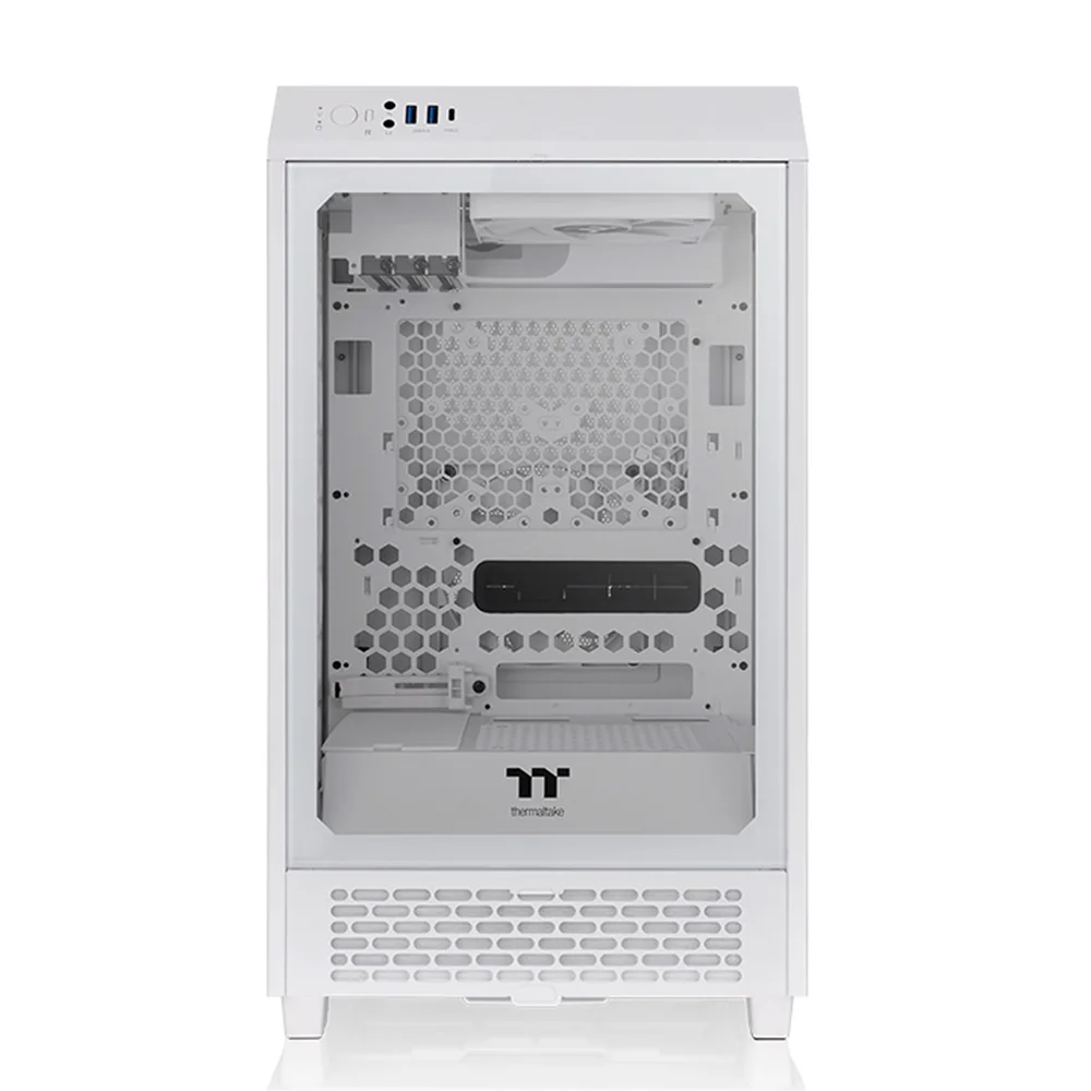 Gabinete Tt The Tower 200, Branco, Mini Tower Tg - Ca-1x9-00s6wn-00