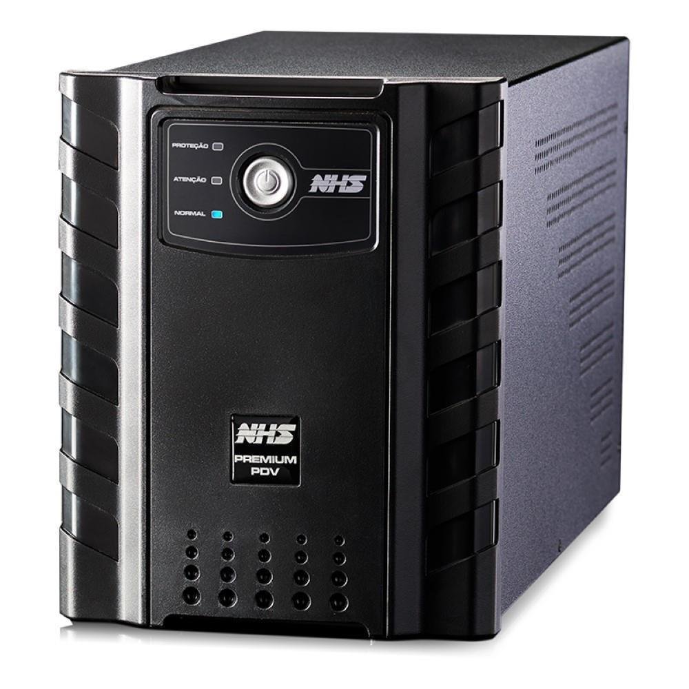Nobreak Nhs Premium Pdv 1200va E.bivolt,S.120v Ou 220v,Bateria Estacionária 1x45ah Eng USB - 90.c1.012203