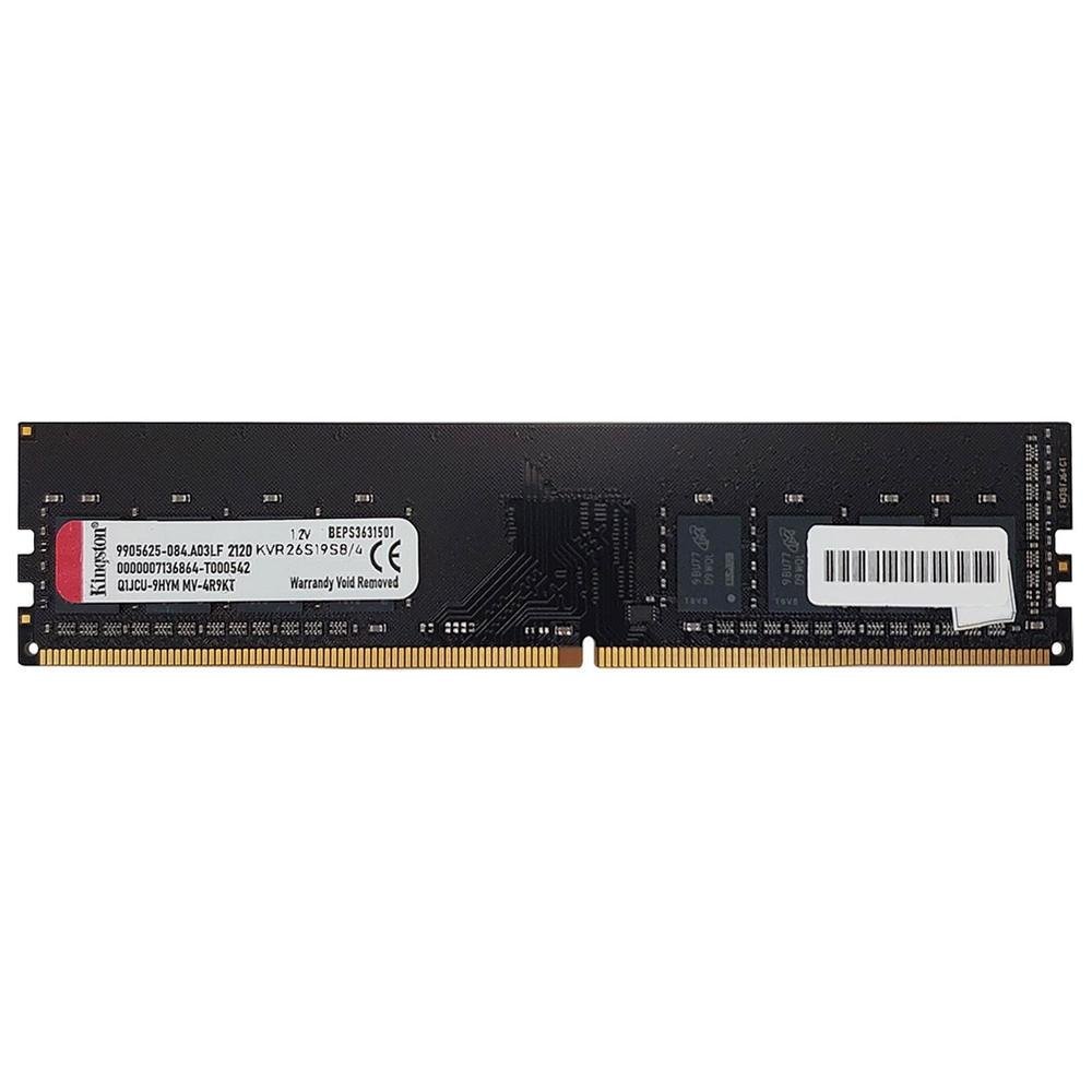 Memória Kingston 4GB DDR4 2666mhz Cl19 KaBuM