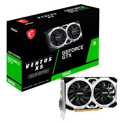 Imagem do produto Placa de Vídeo MSI Nvidia GTX1650 4GB GDDR6128B VENTUS XS em Kabum