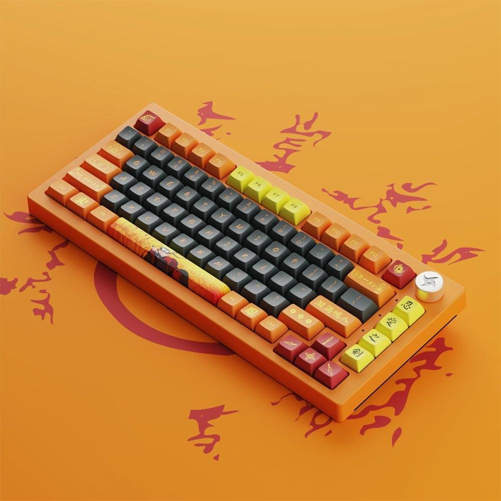 Teclado Mecânico Akko Naruto Uzumaki 20th KaBuM