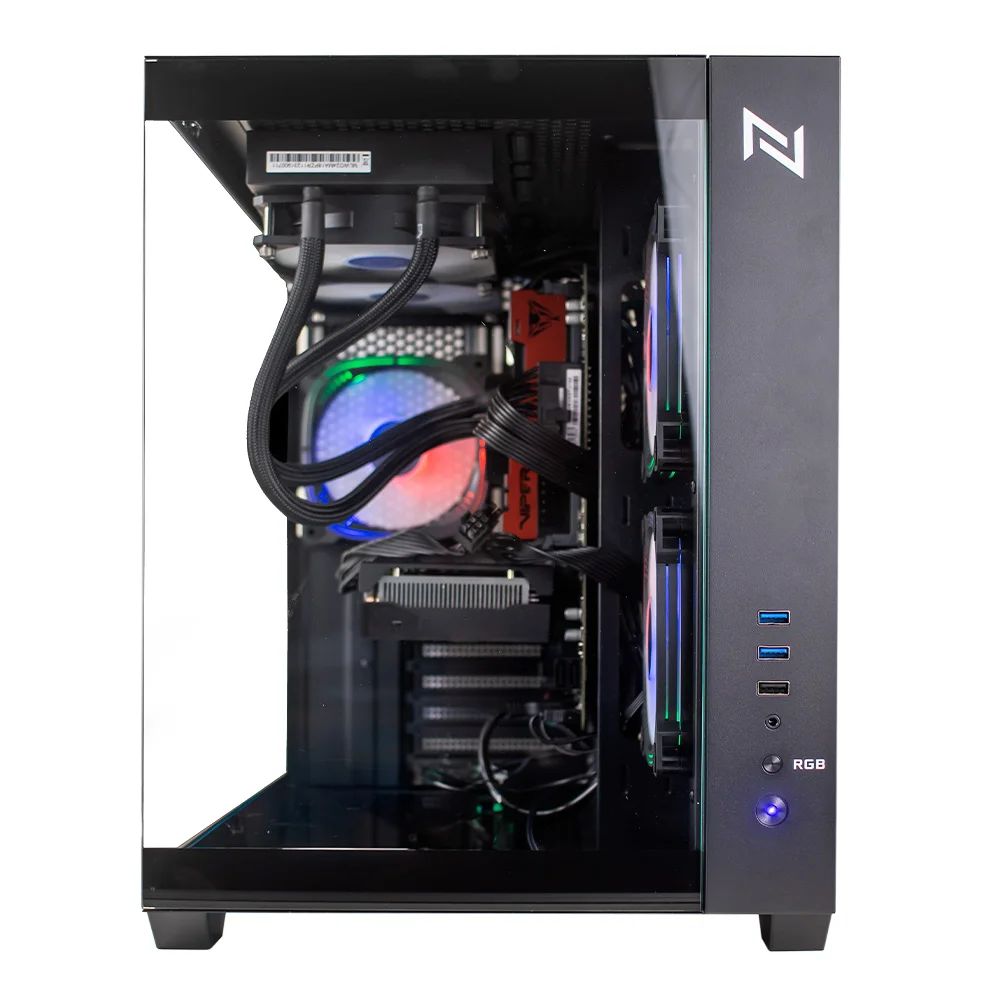 PC Gamer Neologic Aquarium, AMD Ryzen 5-5600g, 16GB RAM, Radeon Vega 7 Integrado, SSD 480GB M.2, Fonte 500W 80 Plus, Windows 11 - Nli86303 em Campinas - foto 2