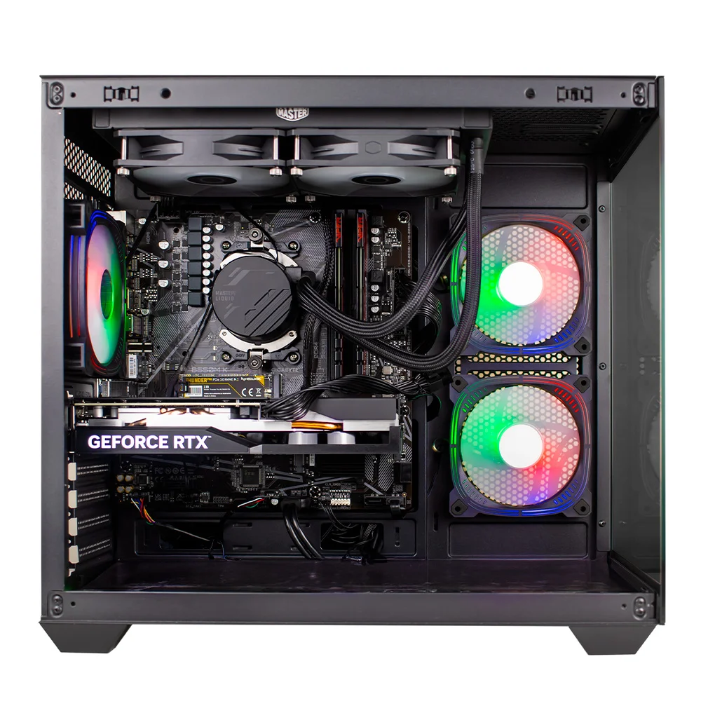 PC Gamer Neologic Aquarium, AMD Ryzen 5-5600g, 16GB RAM, Radeon Vega 7 Integrado, SSD 480GB M.2, Fonte 500W 80 Plus, Windows 11 - Nli86303 em Campinas - foto 4