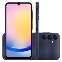 Smartphone Samsung Galaxy A25 5G, 256GB, 8GB RAM, Câmera Tripla 50MP, Tela 6.5", Quadriband, Azul Escuro - Sm-A256ezymzto