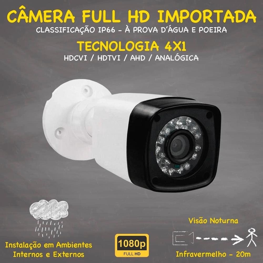 Kit Intelbras Cftv, 16 Câmeras FULL HD 1080 + DVR, HD 1TB Kit Intelbras Cftv, 16 Câmeras FULL HD 1080 + DVR, HD 1TB